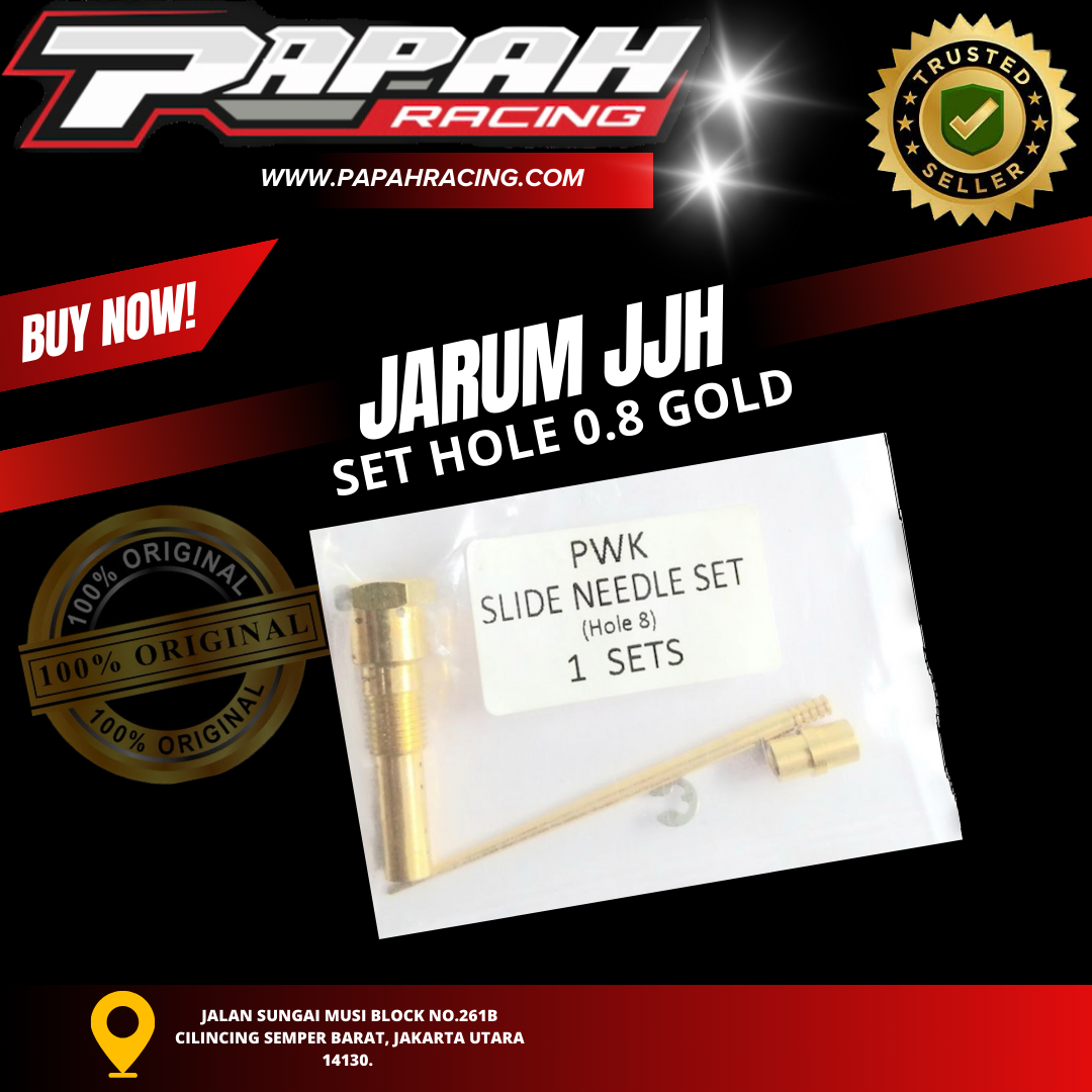 JARUM JJH SET HOLE 0.8 GOLD